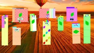 Numberblocks Band Retro 43's But 1 to 10