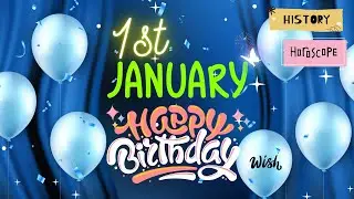 1 January Birthday Status | 1 January Special New Birthday Status Video | 1 January Birthday wishes