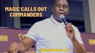 Magic Johnson calls out Commanders performance , Ron Rivera , Jack Del Rio must go!!!