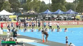 Boys U13 100m Heat 4: 2025/26 State Combined Event Championships