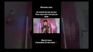Extrait du live du jour ! #chanteuse #chanter #musique #chanteusefran&ccedil;aise #singer #tattoo