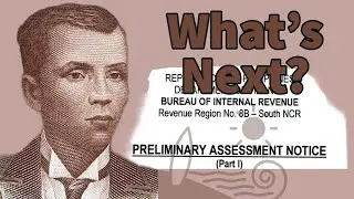 First step to do when a BIR Preliminary Assessment Notice (PAN) appeared