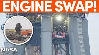 Booster 7 Raptors Swapped for 33 Engine Static Fire