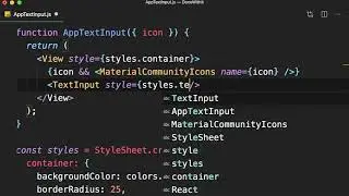 3  Building a Pretty TextInput