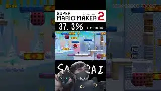 Automatic Mario【SUPER MARIO MAKER2】part144 #short