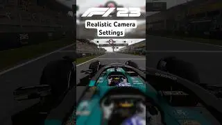 F1 23 Realistic Camera Settings | Aston Martin #shorts #f1 #f1shorts #f123
