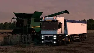 ETS2 1.47 | Wheat Pick Up in the Field Countryside Drive | Sud de France Map