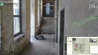ELROB 2022 - Urban Recon Trial - Fraunhofer FKIE - iRobot Packbot 510