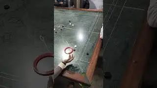 Epic Carrom Fail Turned into Victory! 😂🔥#Unexpected Carrom Shot &ndash;Striker Dropped, Coin Potted#shorts