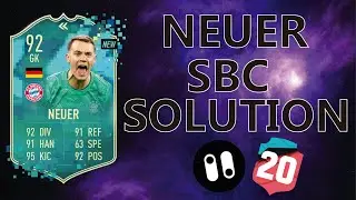 **MANUEL NEUER 92 FLASHBACK SBC SOLUTION** | FUT DRAFT 20 PACYBITS