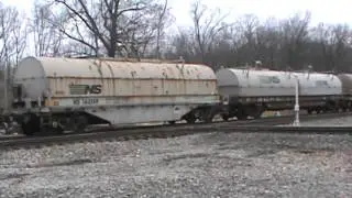 NS 289 manifest and autoracks on the Detroit District in Romulus Michigan