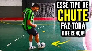 Como Jogar Futsal? Aprenda a USAR CHUTE DE CHAPA NO FUTSAL #55