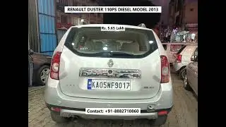 RENAULT DUSTER 110PS DIESEL MODEL 2013 2013 Bangalore | Used Car | Second Hand Car #usedcars
