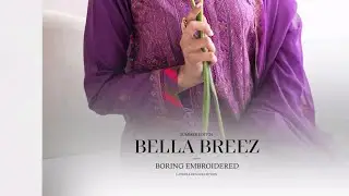 BELLA BAREEZ BY GULL JEE VOL 2 EMBROIDERED BORING LAWN COLLECTION