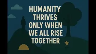 The Untold Truth: Humanity Thrives Only When We All Rise Together