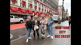 New York City at Christmastime!!!