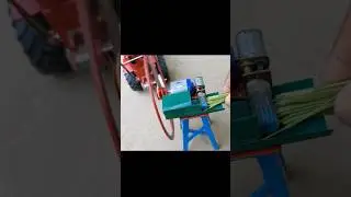 diy mini chaff cutter machine | rc tractor #shortvideo #shortsfeed