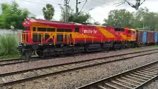 Beauty of Indian Railways in Monsoon Greenery | Unfiltered Journey shots | Loco Spotting