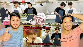 BTS Destroy kitchen 🤯🧑&zwj;🍳🥘 // Taekook cooking together | Hindi dubbing | Part-02 Reaction |Zain Raja