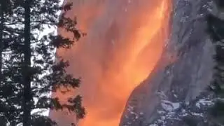 liveleak com Horsetail Fall at just right angle