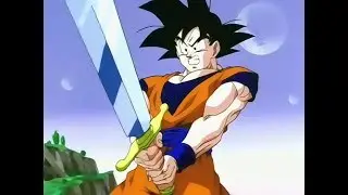 DRAGON BALL Z Goku usando a Espada Z HD PT BR