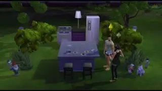 The Sims 4: Big Eating Challenge 2 (With subtitles)