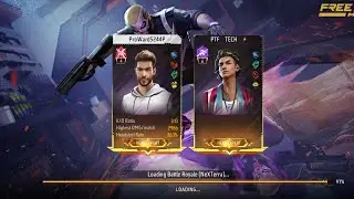 playing with free fire tech bhai @freefiretech10 #freefire #br_ranked