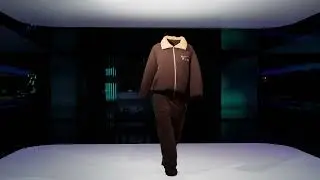 Metaverse concept Nike Women's Corduroy Winter Jacket