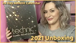 Technic Cosmetic Advent Calendar 2021 \ Full Unboxing And Makeup Try on