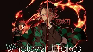 Kimetsu no Yaiba ( Demon Slayer ) Tanjiro kamado [ AMV ] - Whatever it takes - Imagine Dragons