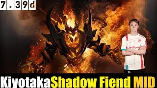 🤯KIYOTAKA[Shadow Fiend] MID 7.39D - DOTA 2 HIGHEST MMR MATCH#dota2    #dota2gameplay