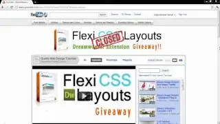 Flexi CSS Layouts Giveaway - Winner