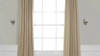 Flax Beige French Linen Curtain