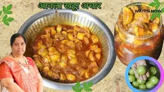 आवला खट्टा चटपटा अचार रेसिपी | Amla Pickle rich in Vitamin C | खट्टा-चटपटा स्वाद… आवला अचार घर पर!