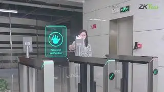 Mars Series Turnstiles | Real Time Performance || ZKTeco Pakistan