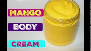 MANGO  BODY CREAM MOISTURIZING MAKING NICOLE TV