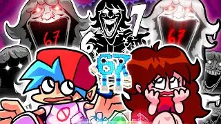 FNF NEW 67 MEME HORROR VS 67 Kid | FUNK A BRAINROT