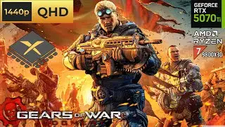 Gears of War Judgment | Xenia Canary 2025 | RTX 5070 Ti + 9800X3D | PC Performance Test (2K 60FPS)