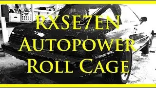 Autopower Bolt-In Roll Cage Mock Up FB Mazda RX7 RXSE7EN
