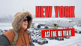 Visité  la Ciudad de New York y  nos sorprendió una tormenta invernal.