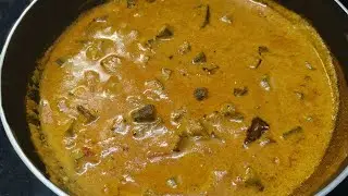 Saravana Bhavan Vendakkai Puli Kulambu | சரவண பவன் வெண்டைக்காய் புளி குழம்பு | Lady's finger gravy