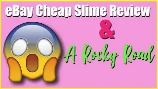 eBay Cheap Slime Review and making Rocky Road