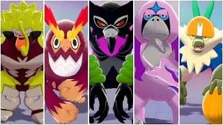 FULL MONKEY POKEMON TEAM! Shiny Darmanitan, Zarude Dada, Oranguru, Passimian, Rillaboom Gigantamax