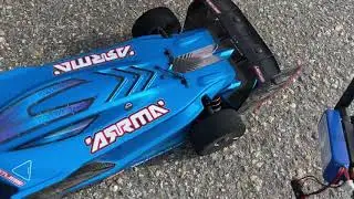 Arrma limitless 4s speed run 92.1mph
