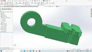 Solid work 3D Cad Exercise 1 