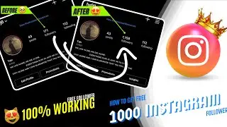 How to Get Free Instagram Followers ❓| Free Instagram followers Telegram Bot 🤖🔥 | ZenTech