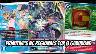 Профиль списка лучших 8 колод GabuBond в Северной Каролине от Primitive (Digimon TCG Bt15)