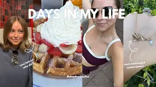 DAYS IN MY LIFE: Haircut!! Breakfast!! Lash and Brow Tint!!