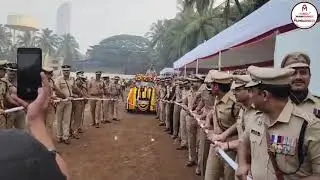 Farewell Parade Of DGP Maharashtra Rajnish Seth |Mumbai Press