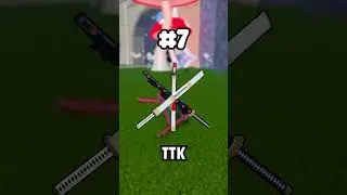 Top 10 Swords for Sea Events in Blox Fruits #bloxfruits